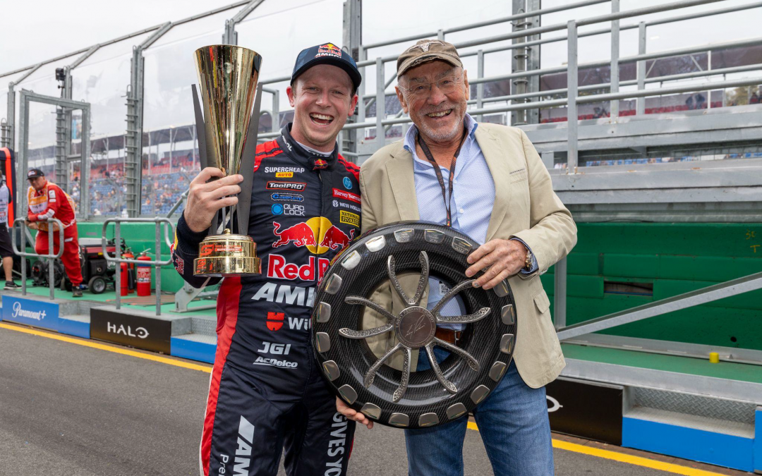 Will Brown Earns Larry Perkins Trophy After Melbourne Supercars RoundWin